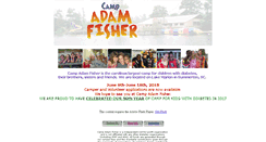 Desktop Screenshot of campadamfisher.com